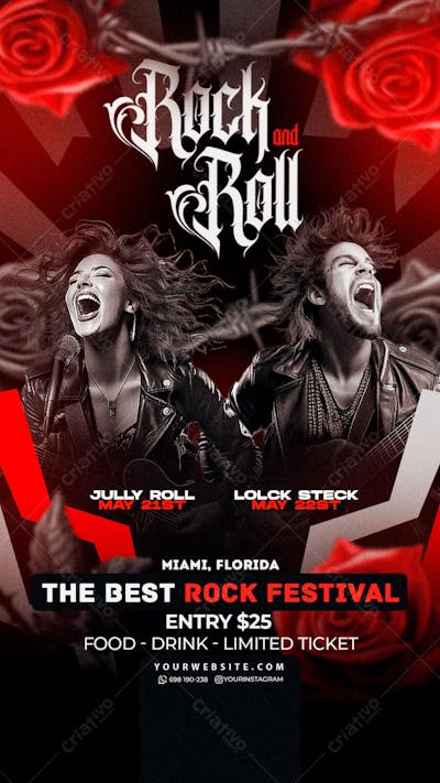 Flyer Para Eventos, Festas, Shows, Party e Djs 