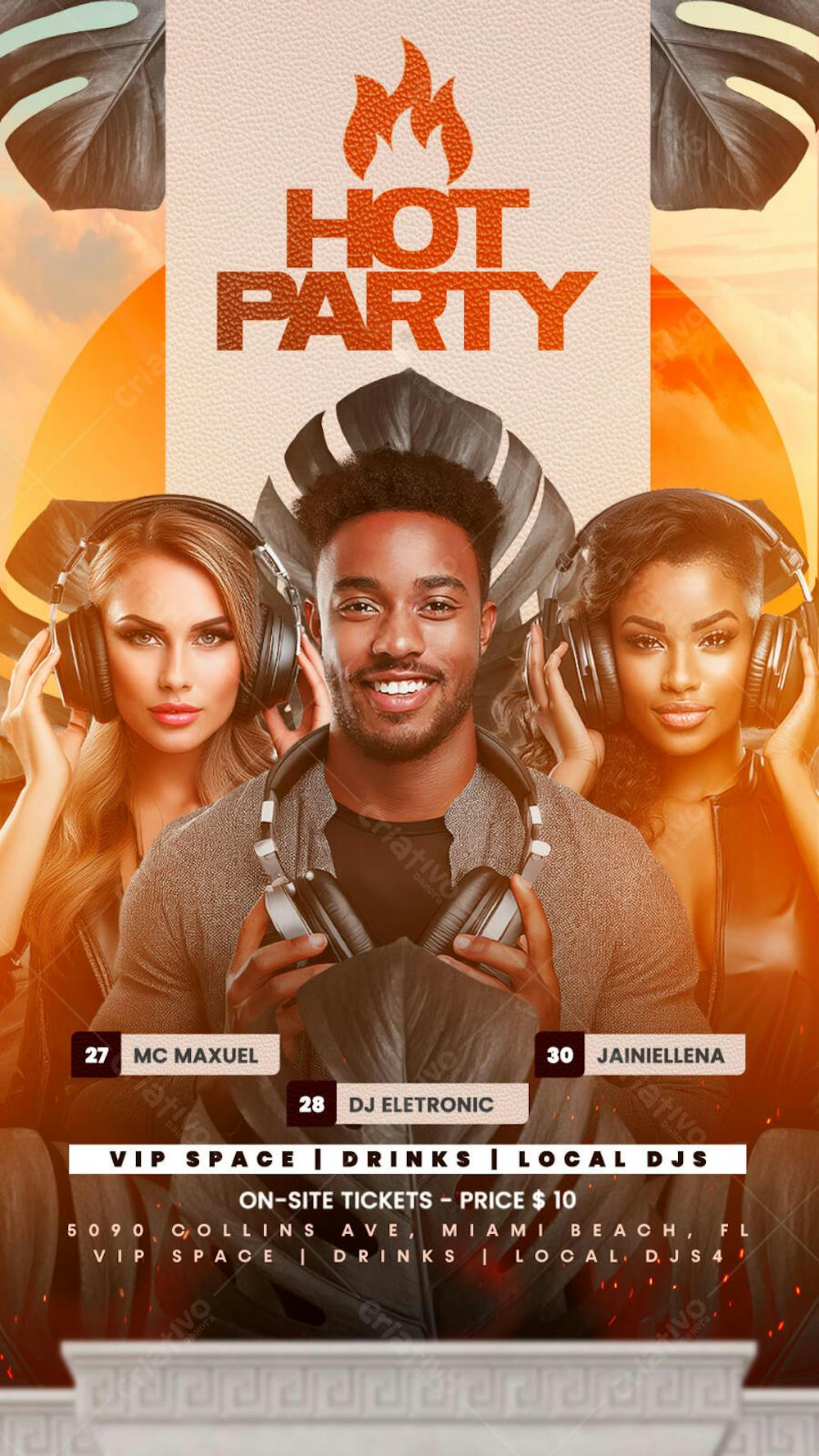 Flyer Para Eventos, Festas, Shows, Party e Djs 