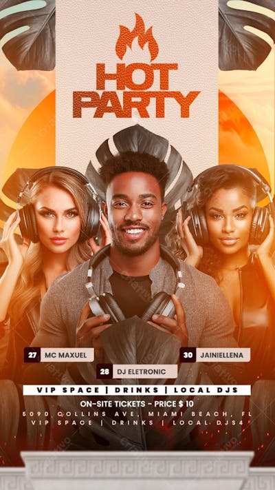Flyer Para Eventos, Festas, Shows, Party e Djs 
