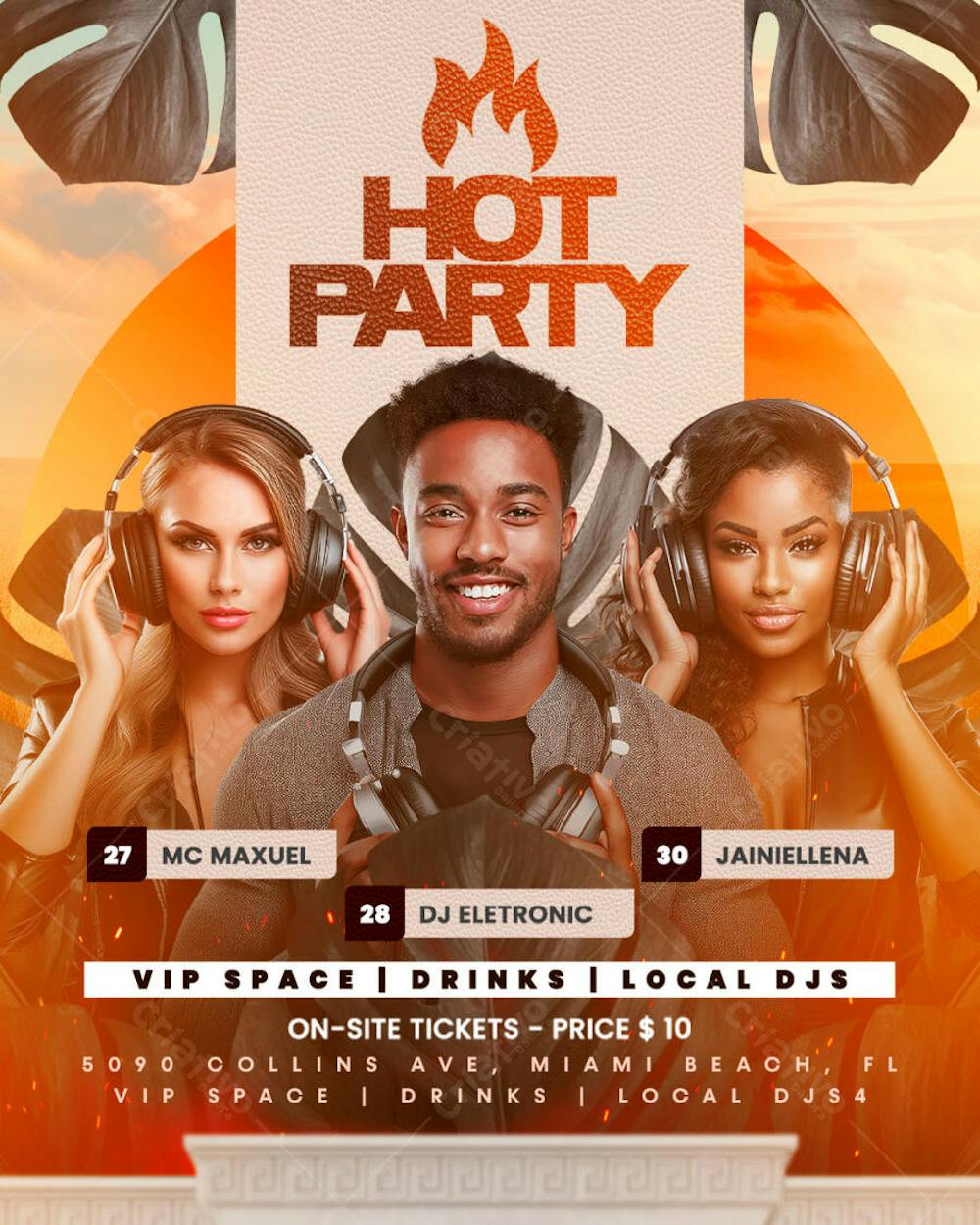 Flyer Para Eventos, Festas, Shows, Party e Djs 
