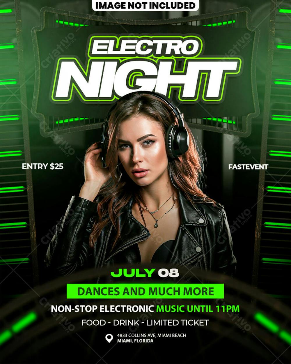 Flyer Para Eventos, Festas, Shows, Party e Djs 