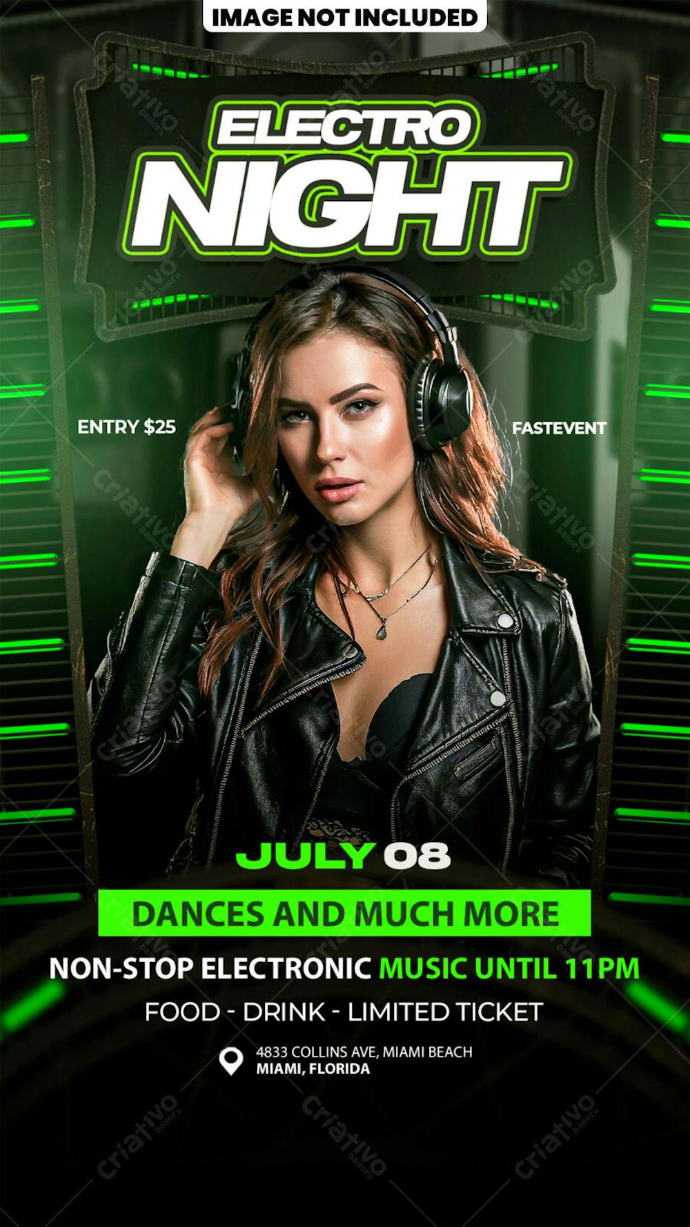 Flyer Para Eventos, Festas, Shows, Party e Djs 