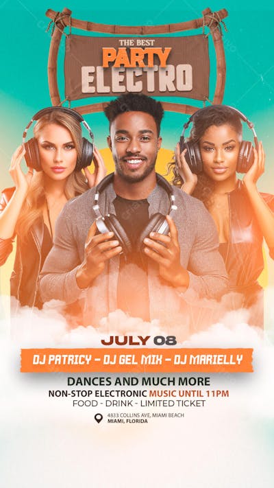 Flyer Para Eventos, Festas, Shows, Party e Djs 