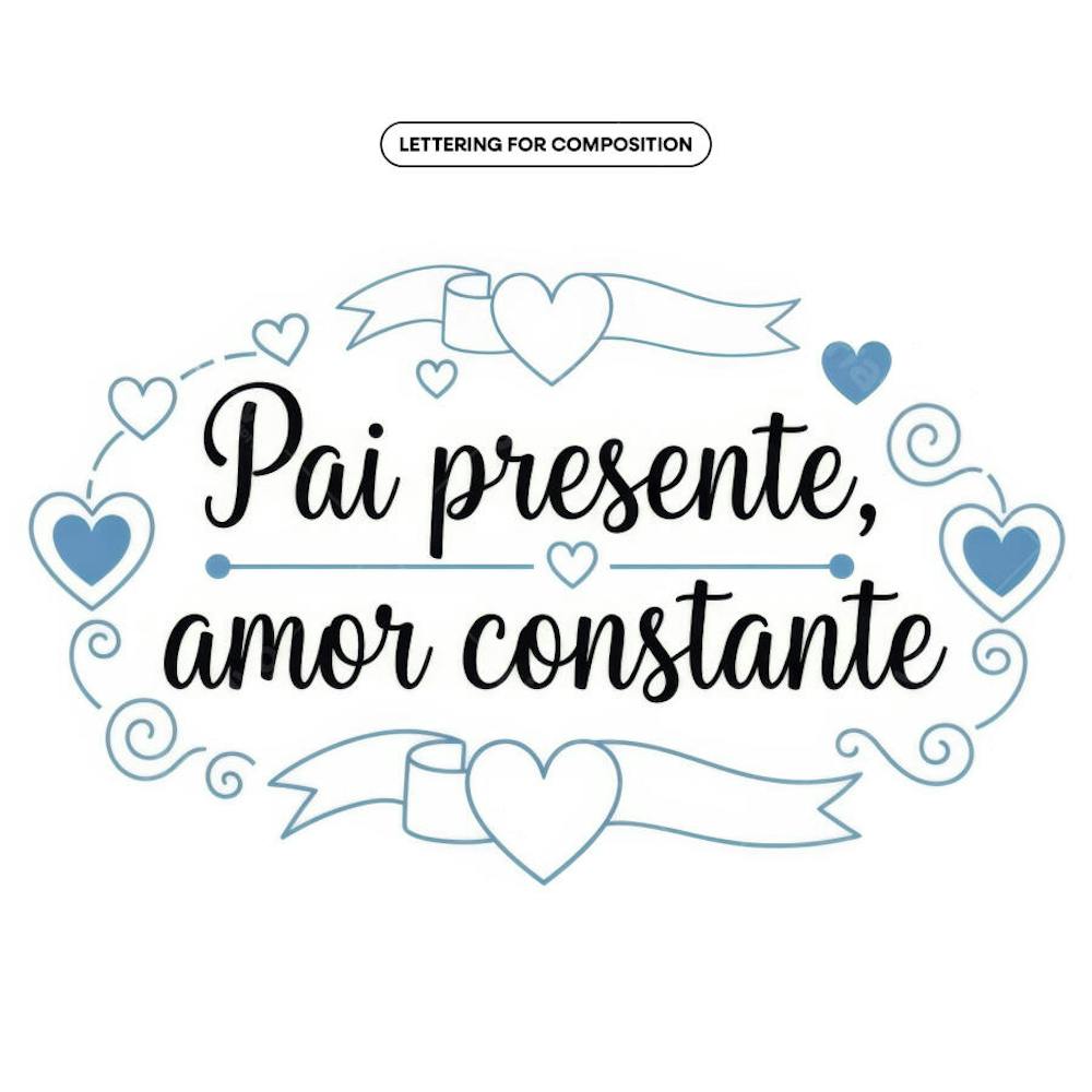 Lettering Dia dos Pais para composição social media (12)