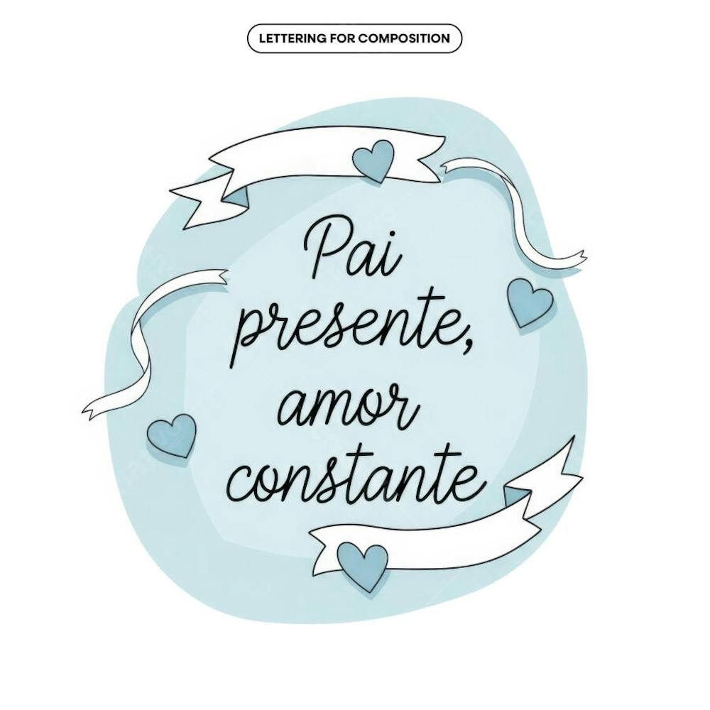 Lettering Dia dos Pais para composição social media (23)