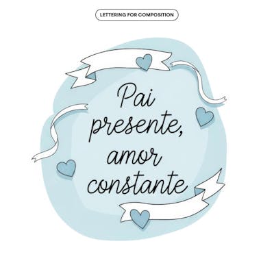 Lettering Dia dos Pais para composição social media (23)