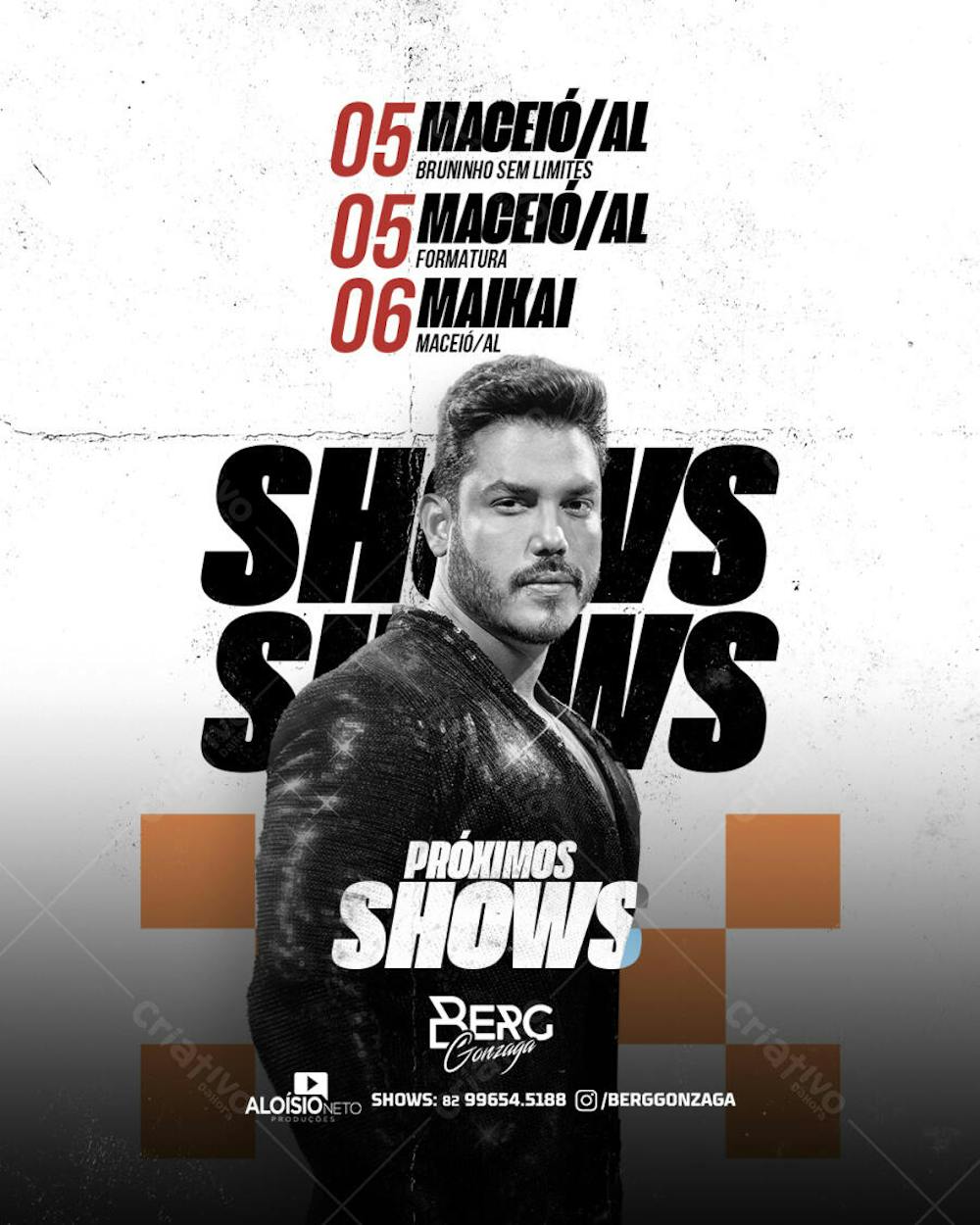Próximos Shows - Berg