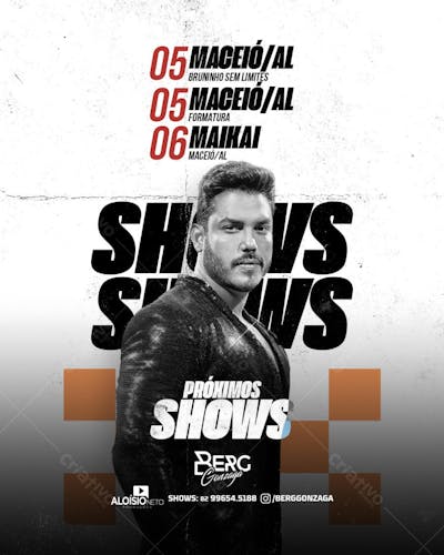 Próximos Shows - Berg