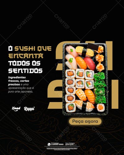 sushi  3 psd editavel