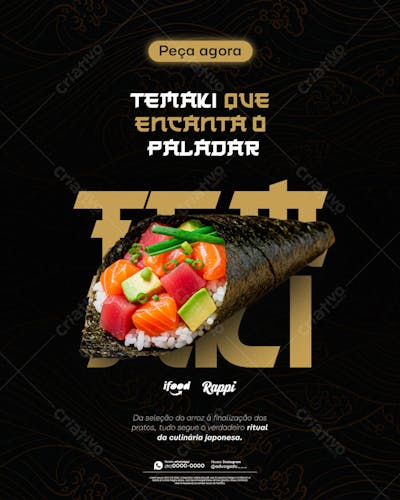sushi 2 psd editavel