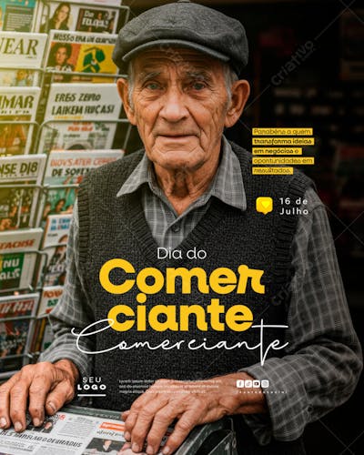 Dia do Comerciante 16 de Julho social media editável FEED (16)