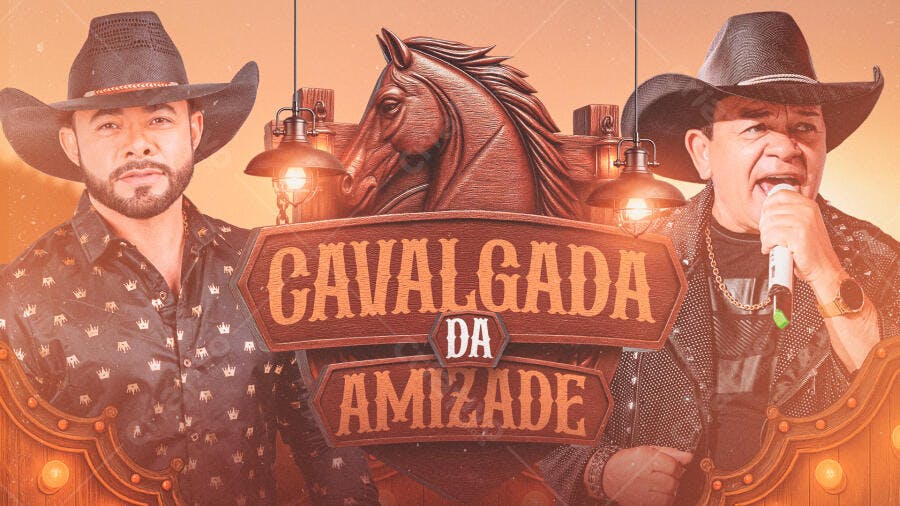 Flyer Cavalgada da Amizade PSD Editável