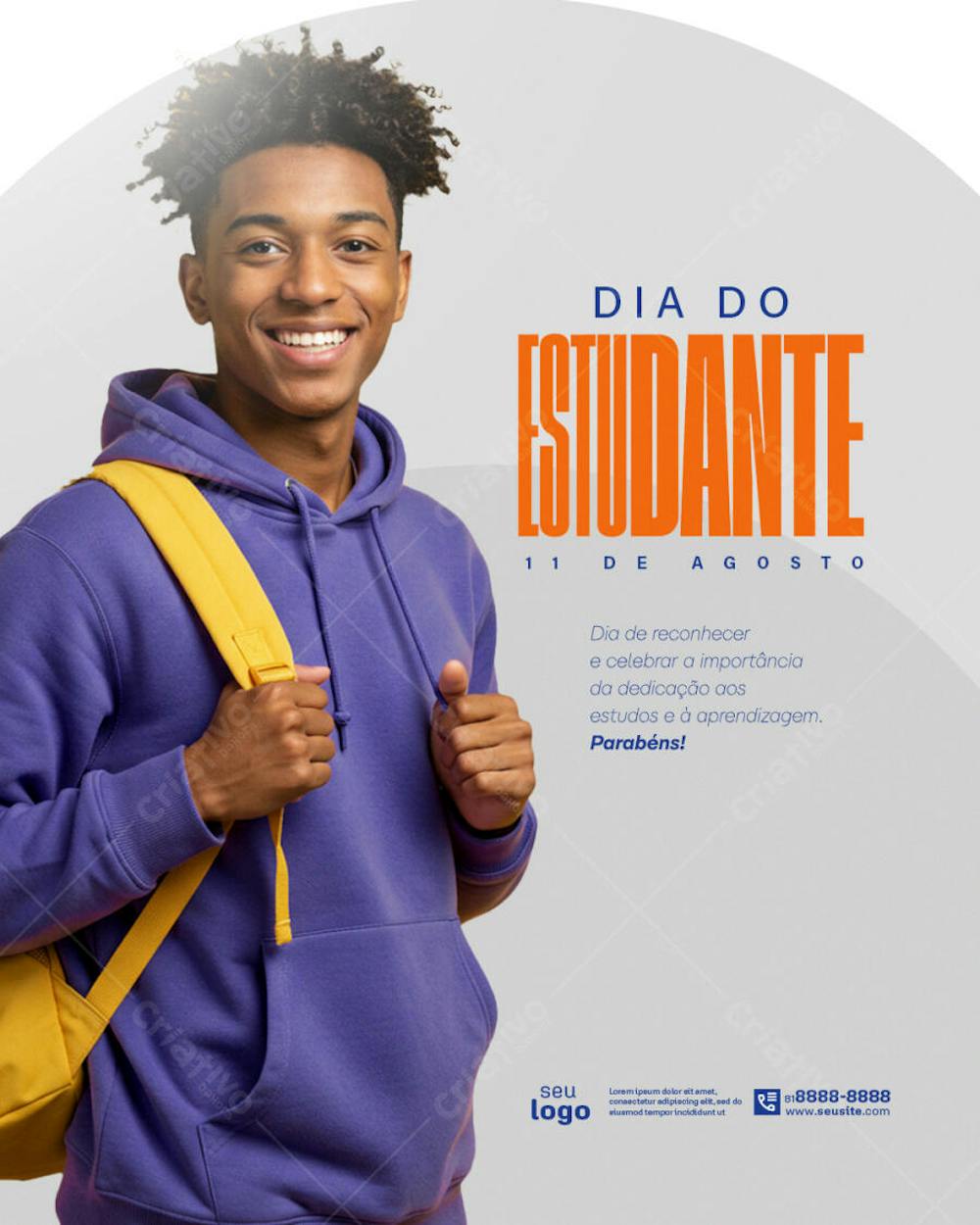 DIA DO ESTUDANTE - PSD EDITAVEL 02