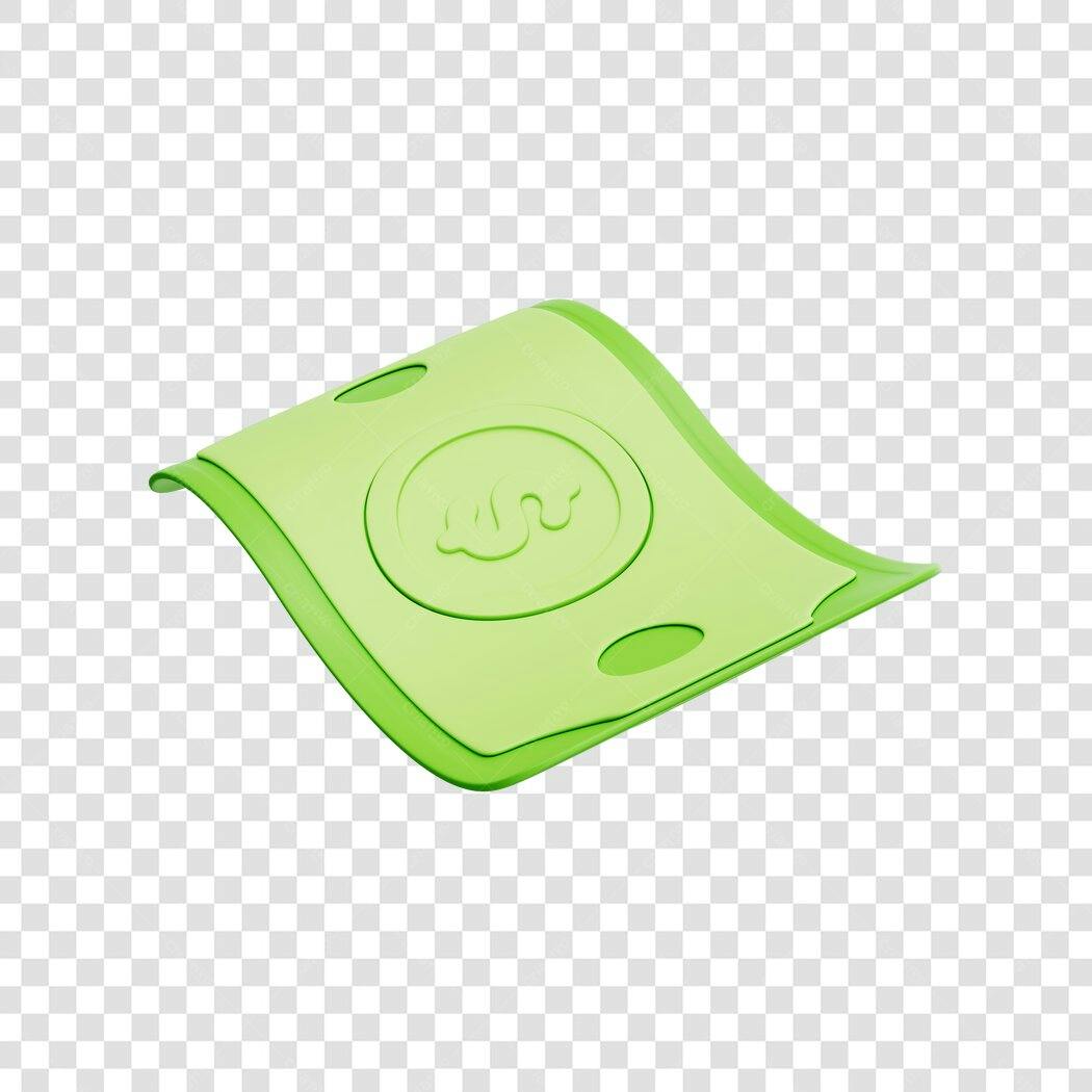 Ilustração Nota Dinheiro PNG com fundo transparente