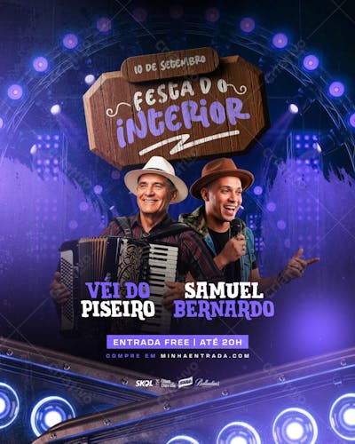 Flyer Eventos Artistas Shows (4)