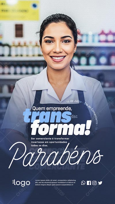 DIA DO COMERCIANTE 2025 - 01 Story