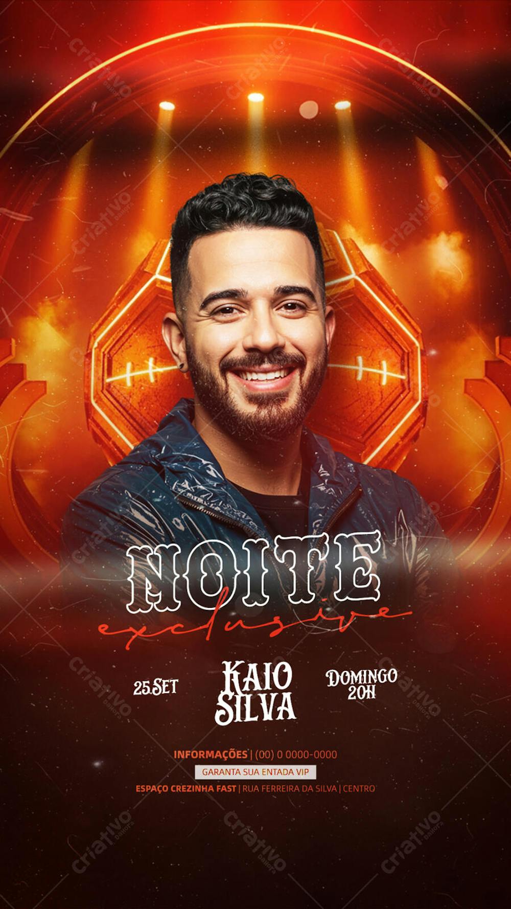 Flyer Eventos Artistas Shows Festa - Social Media PSD Editável (5)