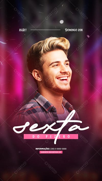 Flyer Eventos Artistas Shows Festa - Social Media PSD Editável (9)