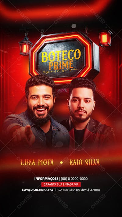 Flyer Eventos Artistas Shows Festa - Social Media PSD Editável (16)