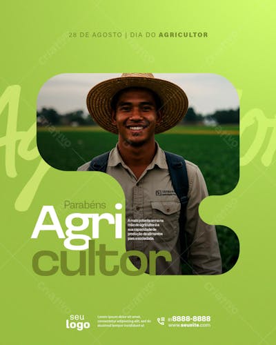 03 DIA DO AGRICULTOR  - PSD EDITAVEL
