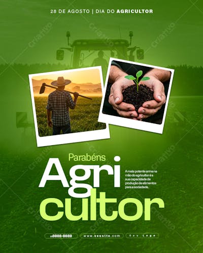 05 DIA DO AGRICULTOR  - PSD EDITAVEL