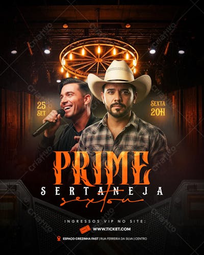 Flyer Eventos Artistas Shows Festa - Social Media PSD Editável (12)