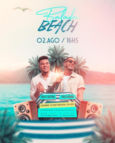 SHOWS EVENTOS FESTAS BALADA BEACH FEED
