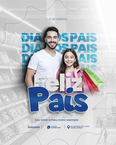 feliz dia dos pais 10 de agosto 3