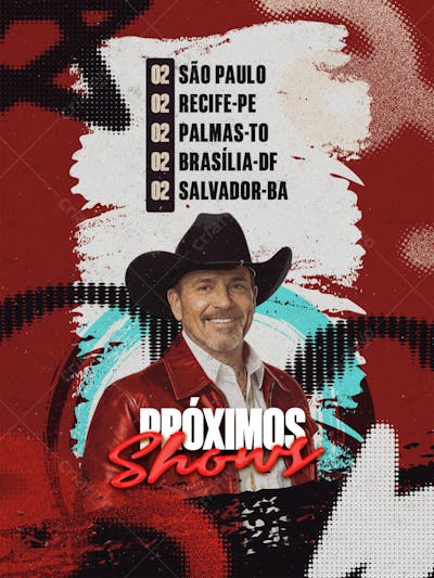 #7 Flyer Agenda Feed PSD Editavel