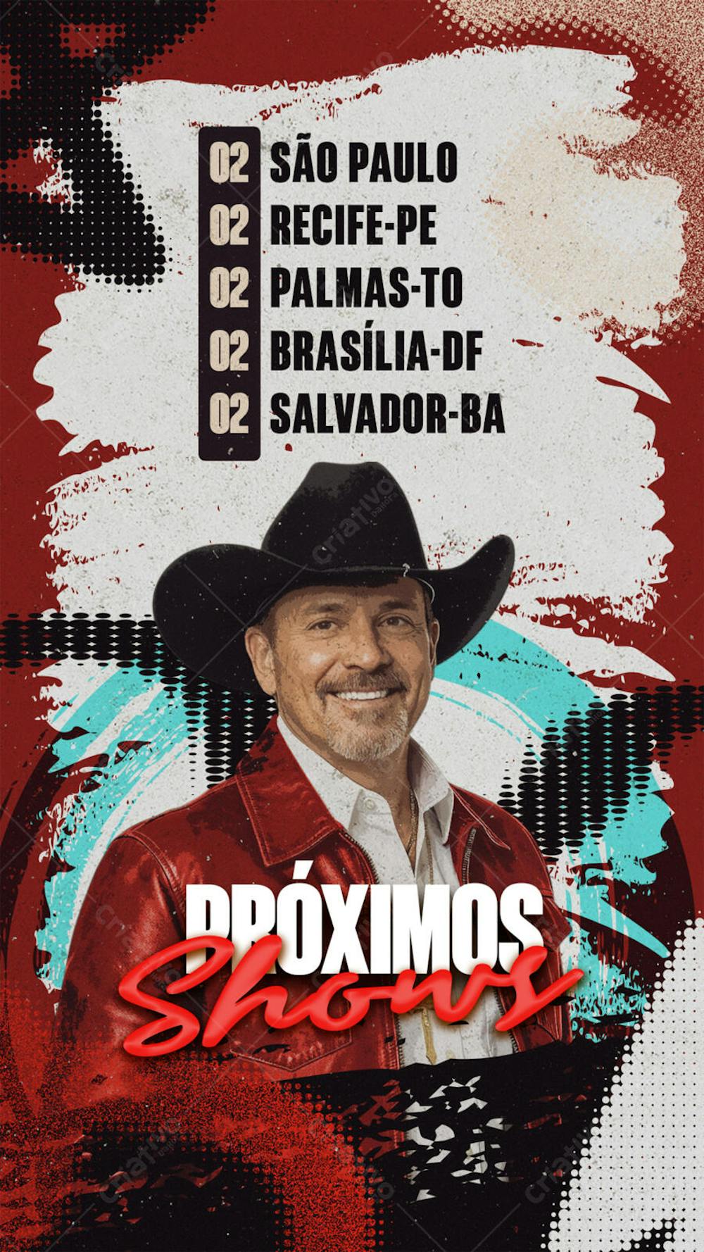 #7 Flyer Agenda Story PSD Editavel