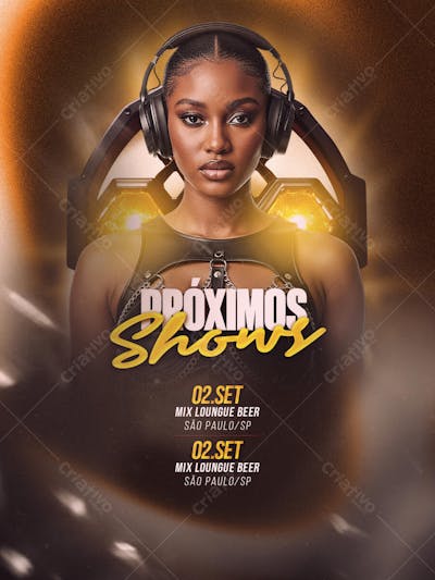 #9 Flyer Agenda Feed PSD Editavel