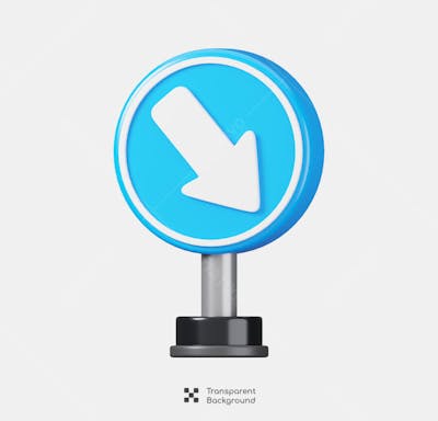 Road Signs 3D Icon (25)