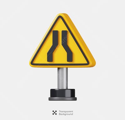 Road Signs 3D Icon (18)