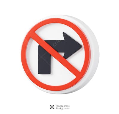 Road Signs 3D Icon (22)