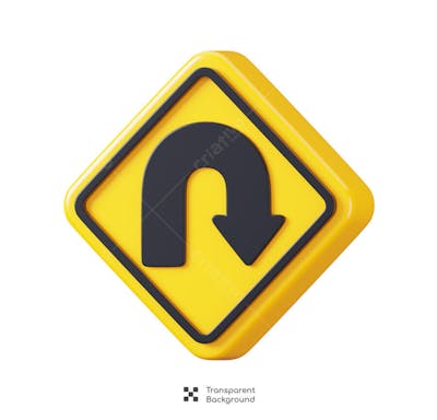 Road Signs 3D Icon (24)