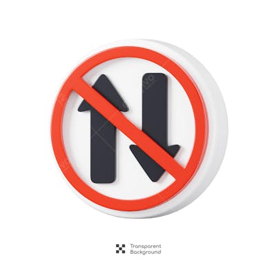 Road Signs 3D Icon (17)