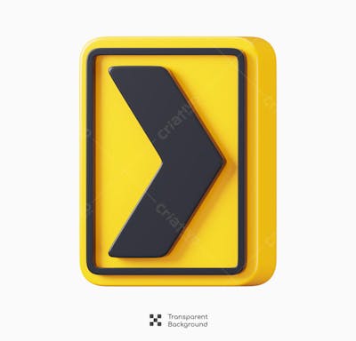 Road Signs 3D Icon (15)