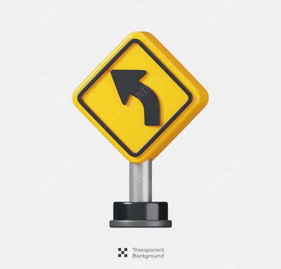Road Signs 3D Icon (32)