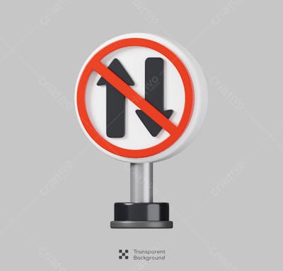 Road Signs 3D Icon (9)