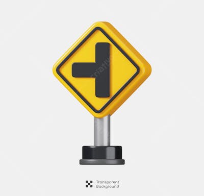 Road Signs 3D Icon (29)