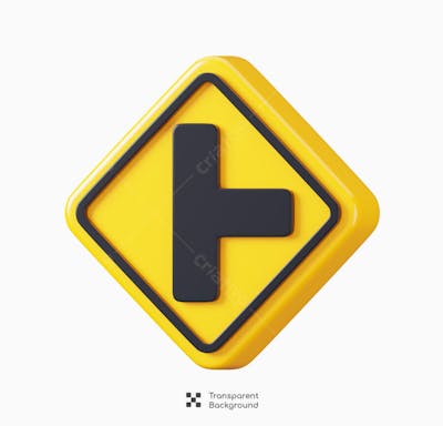Road Signs 3D Icon (13)
