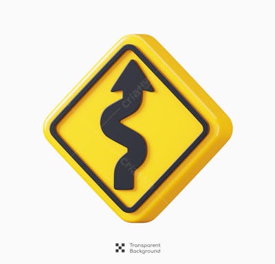Road Signs 3D Icon (11)