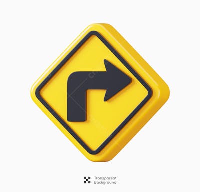 Road Signs 3D Icon (34)