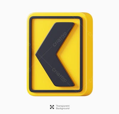 Road Signs 3D Icon (31)