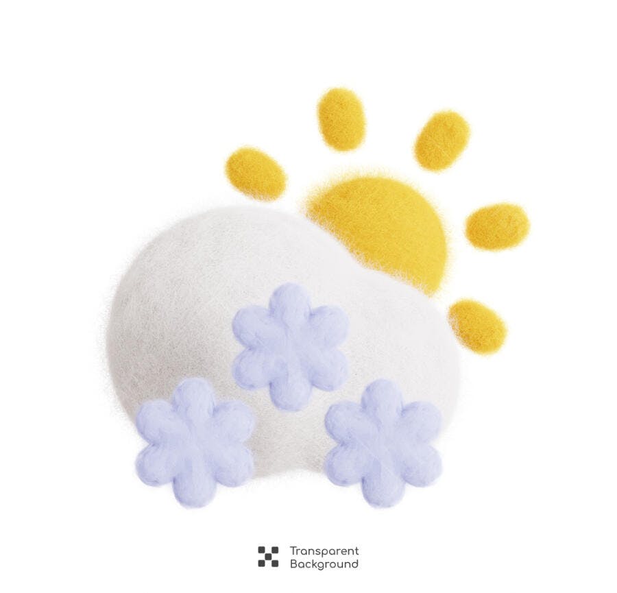 Ícones Primavera PSD Editável