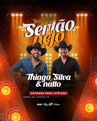 Flyer de Eventos e Artistas Shows (8)