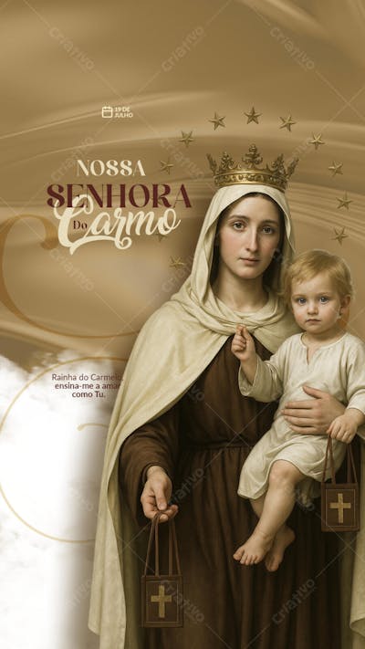 DIA de Nossa Senhora do Carmo - story