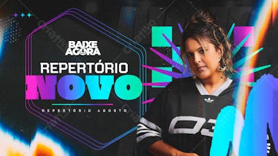 FLYER THUMB CAPA CD BANNER YOUTUBE PSD EDITÁVEL