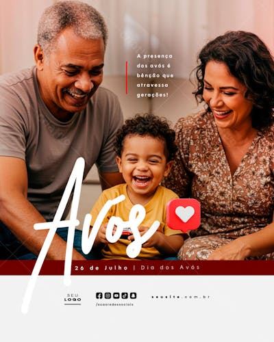 Dia dos Avós 26 de Julho social media psd editável (7)