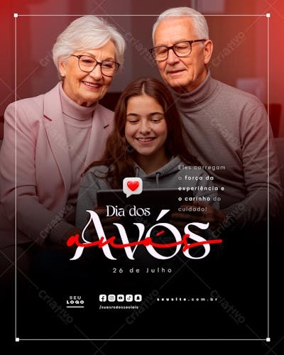 Dia dos Avós 26 de Julho social media psd editável (9)